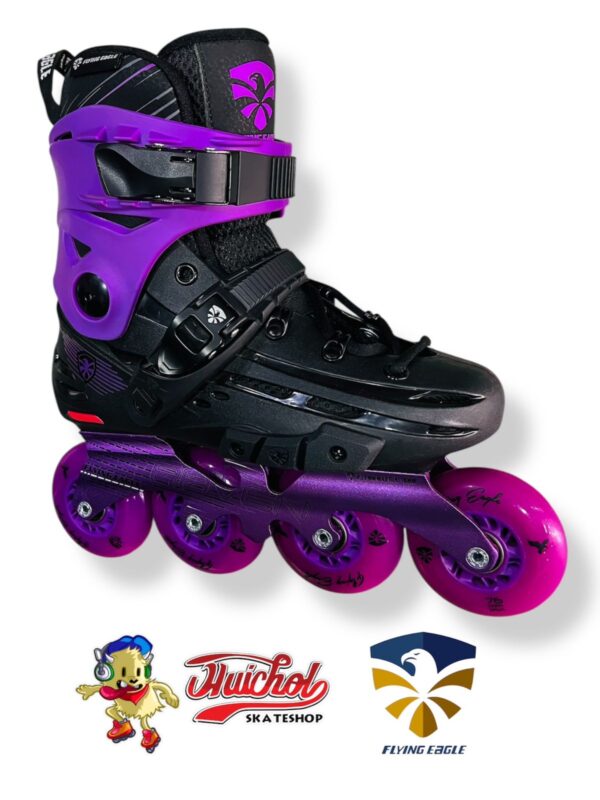PATINES FLYING EAGLE F4S BLACK- PURPPLE