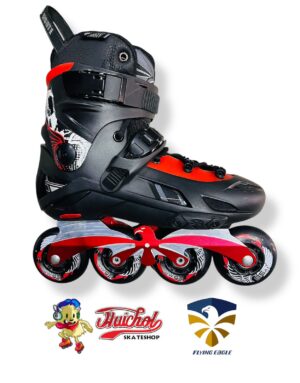 PATINES FLYING EAGLE F7 NEGRO-ROJO