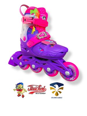 PATINES FLYING EAGLE S3 MORADO-ROSA