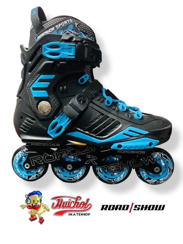 PATINES ROAD SHOW RX6C NEGRO-AZUL