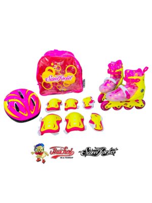 COMBO SWEET ROCKET COLOR YELLOW AND PINK