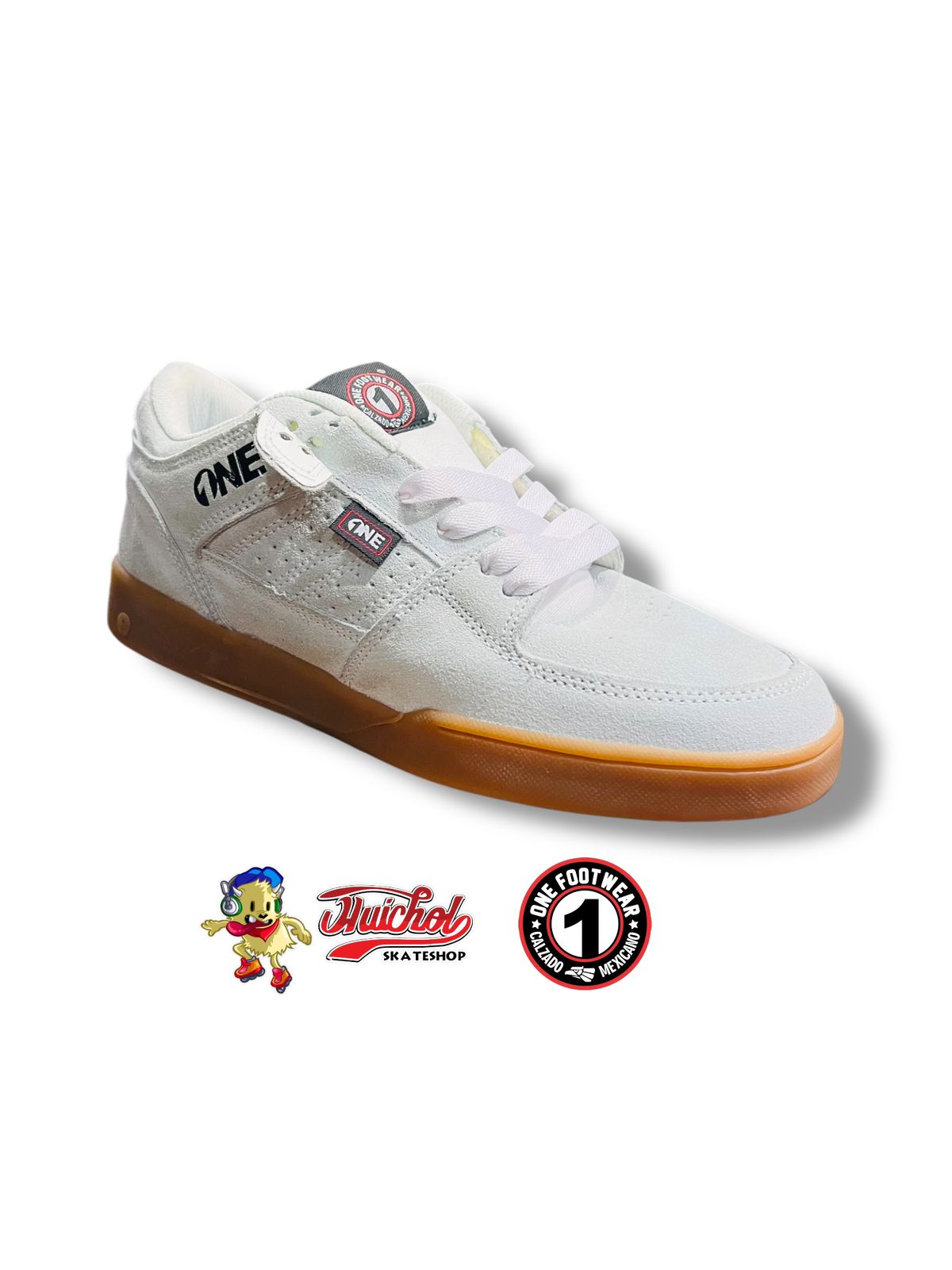 TENIS ONE FOOTWEAR 417 LOW WHITE GUM