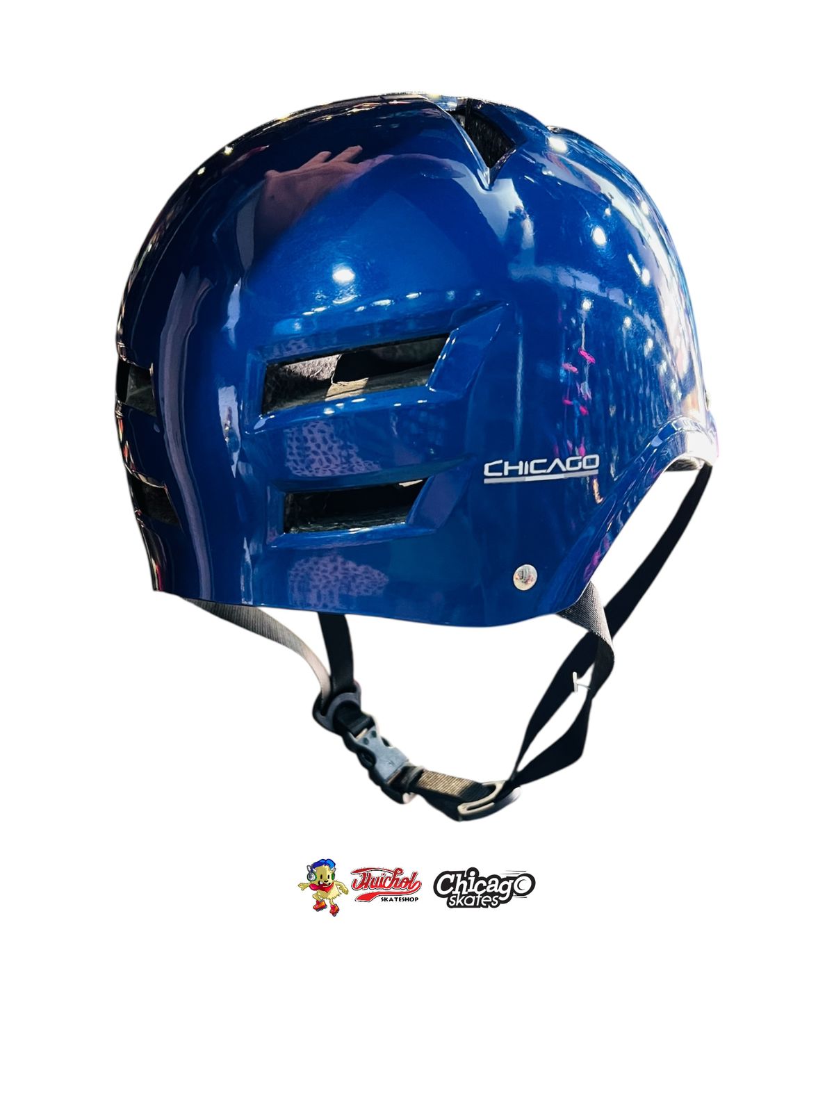 PROTECCIONES CHICAGO CASCO AZUL