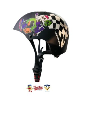 PROTECCIONES FLYING EAGLE CASCO NEGRO CALACA GUITARRA