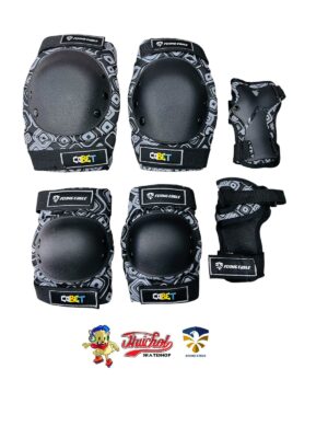 PROTECCIONES FLYING EAGLE COBETT NEGRO