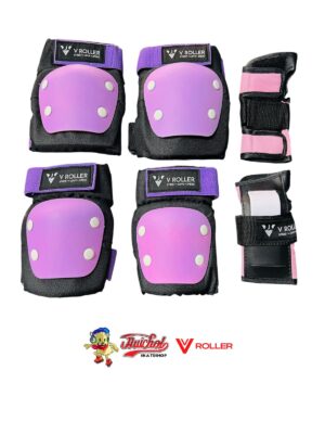 PROTECCIONES V ROLLER MORADO ROSA