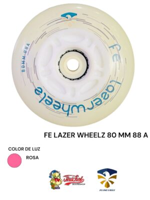 LLANTAS FLYING EAGLE FE LAZER 80 mm 88 A luz rosa letras azules