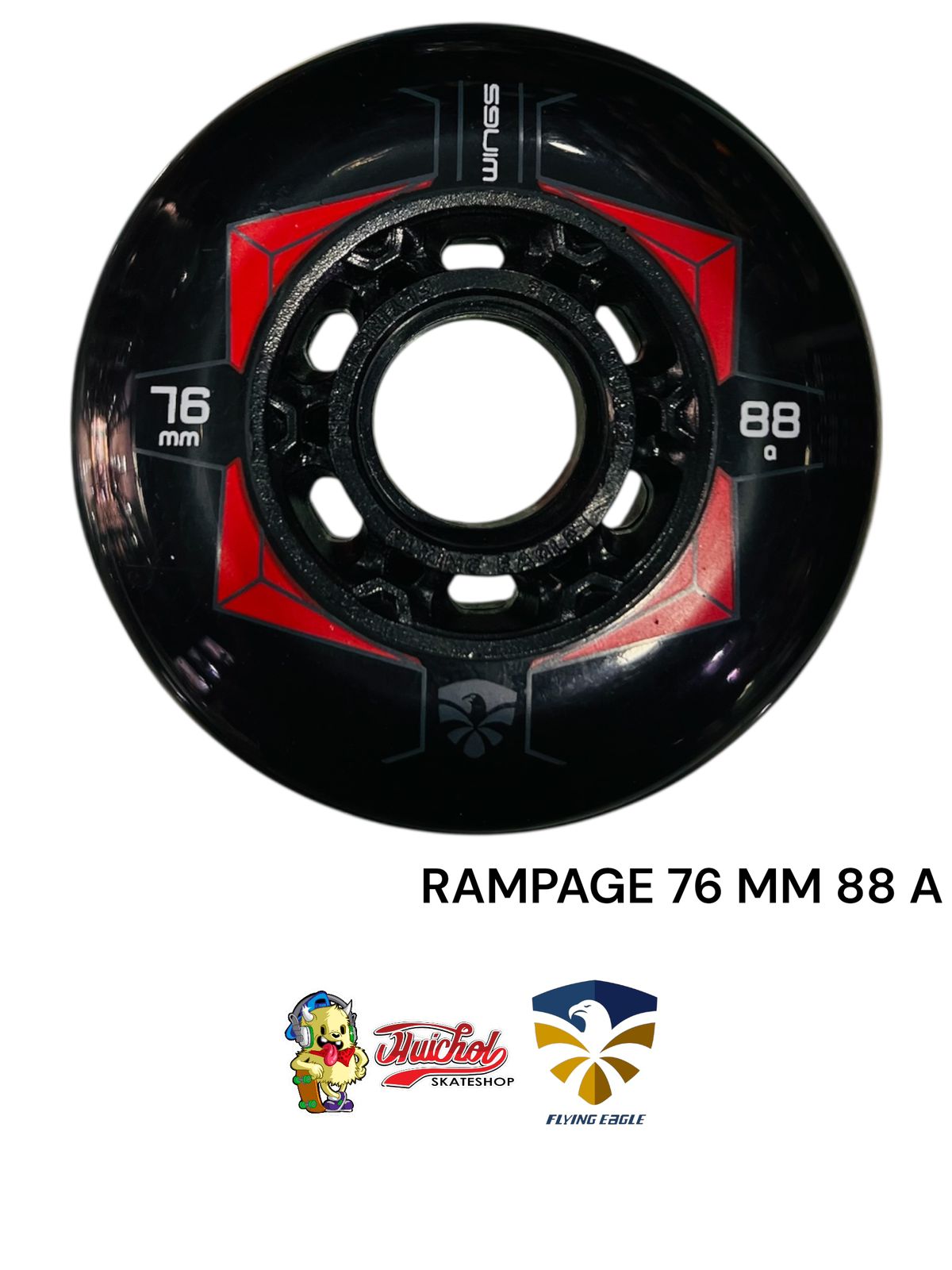 LLANTAS FLYING EAGLE RAMPAGE NEGRO 76 mm 88 A