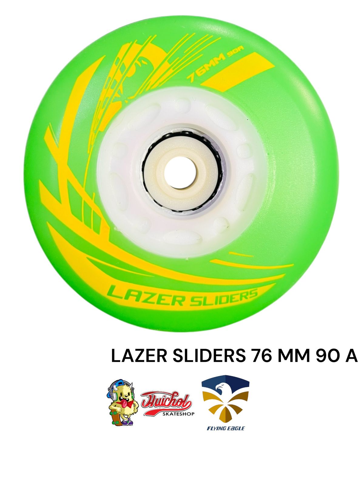 LLANTAS FLYING EAGLE SLIDERS 76 MM 90 A VERDE
