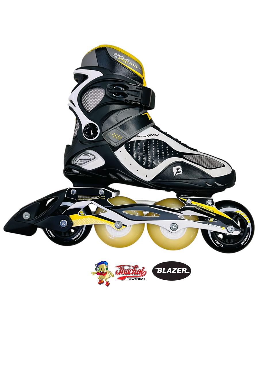 PATINES BLAZER SPEED BLANCO NEGRO DE 4 RUEDAS