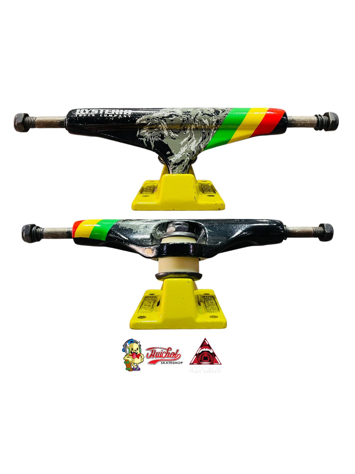 TRUCK HYSTERIA RASTA LION 144 mm