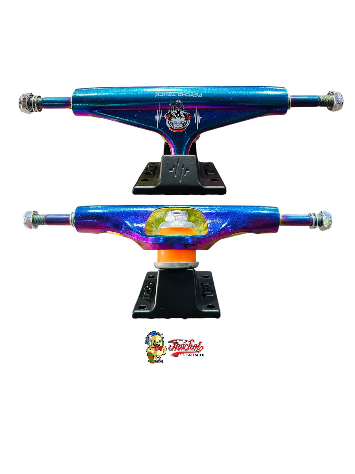 TRUCK PSYCHO MONKEY TOURNASOL BLUE 139 mm