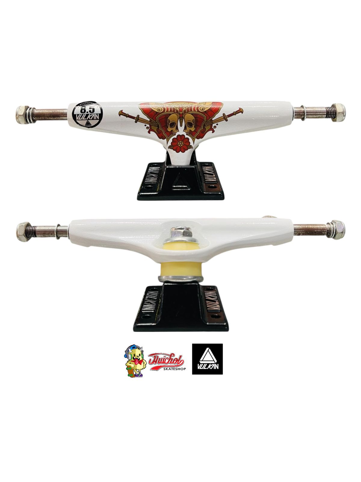 TRUCK VULCAN SKULL AND KNIFES 146 mm