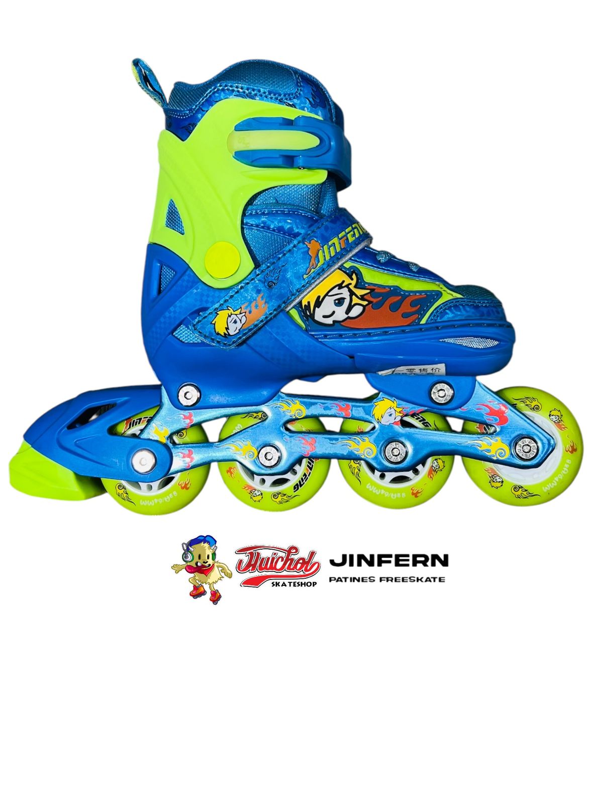 COMBO JINFERN BAD BOY AZUL Y VERDE - Image 3