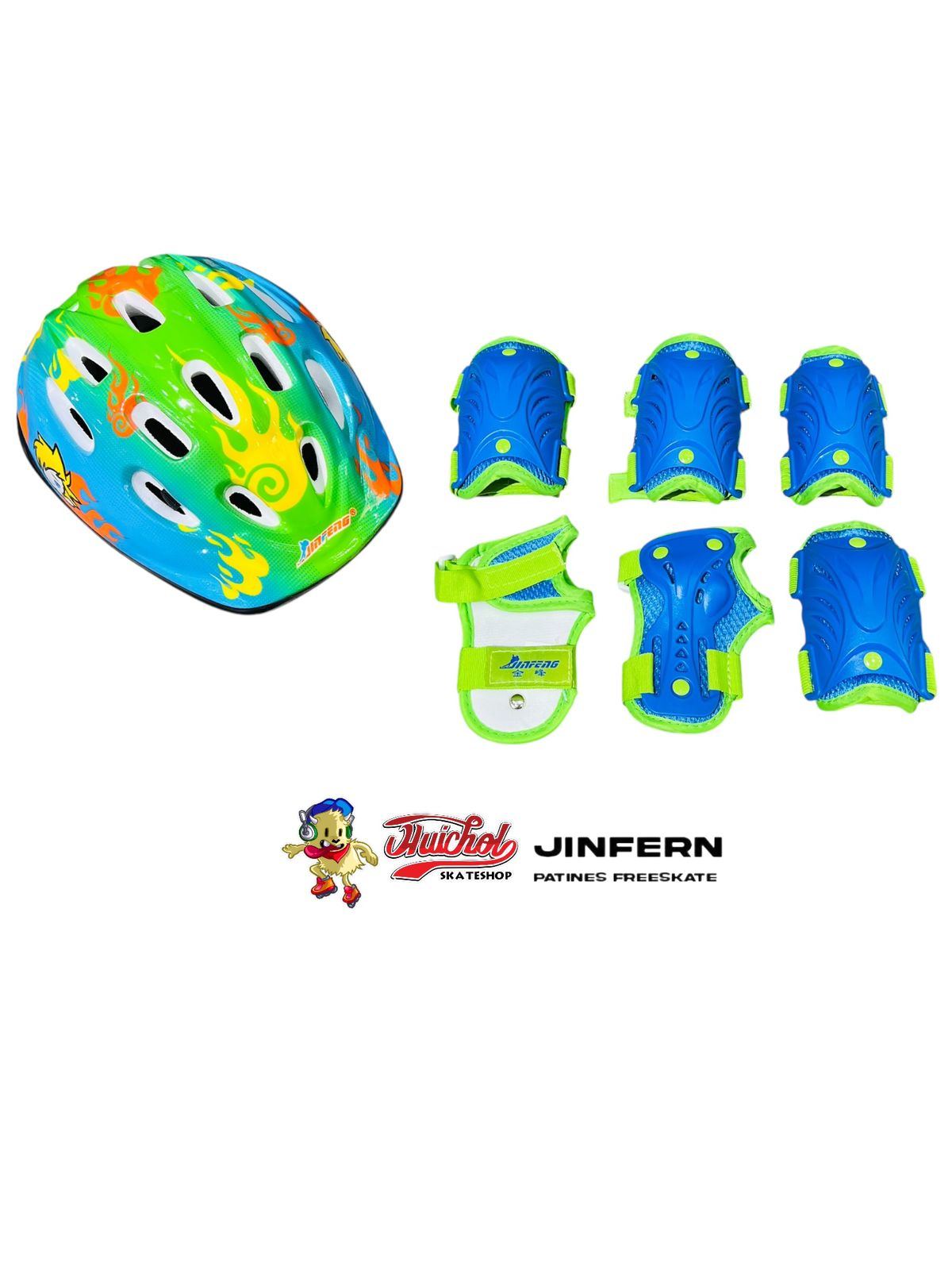 COMBO JINFERN BAD BOY AZUL Y VERDE - Image 2