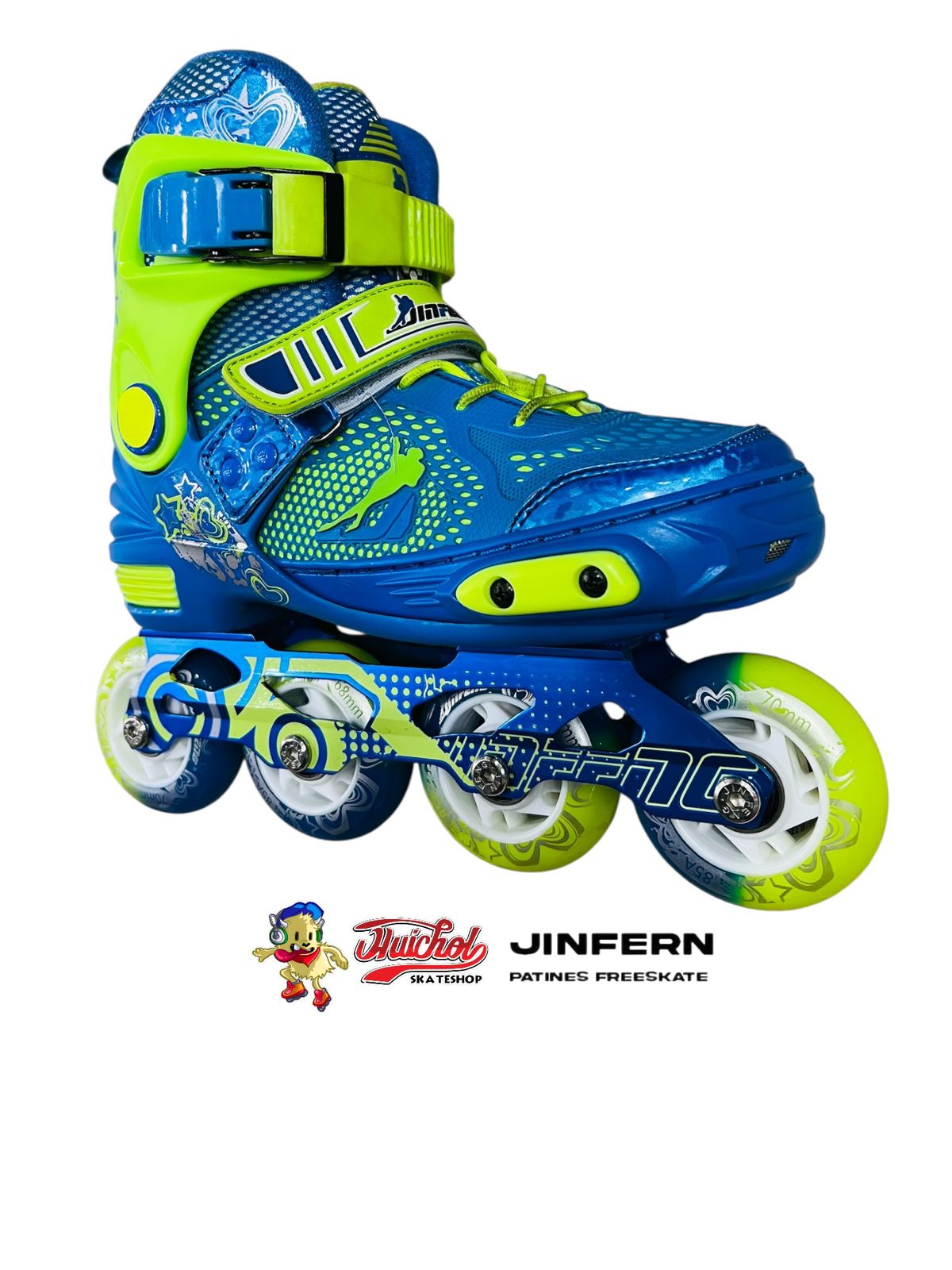 PATINES JINFERN VERDE Y AZUL