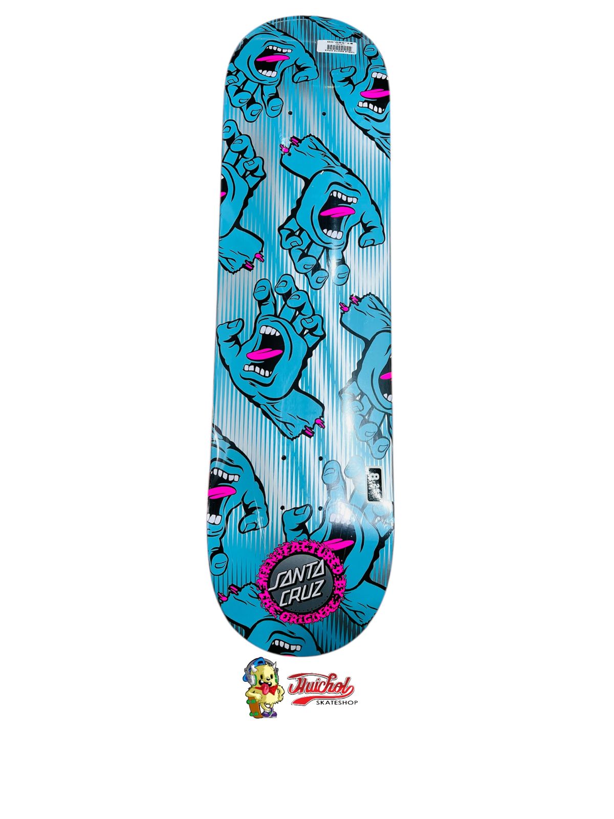 TABLA SANTA CRUZ SCREAMING HANDD BLUE 8.25