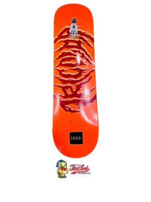 TABLA TRICOLOR LETRAS NARANJA ROJO 8.125