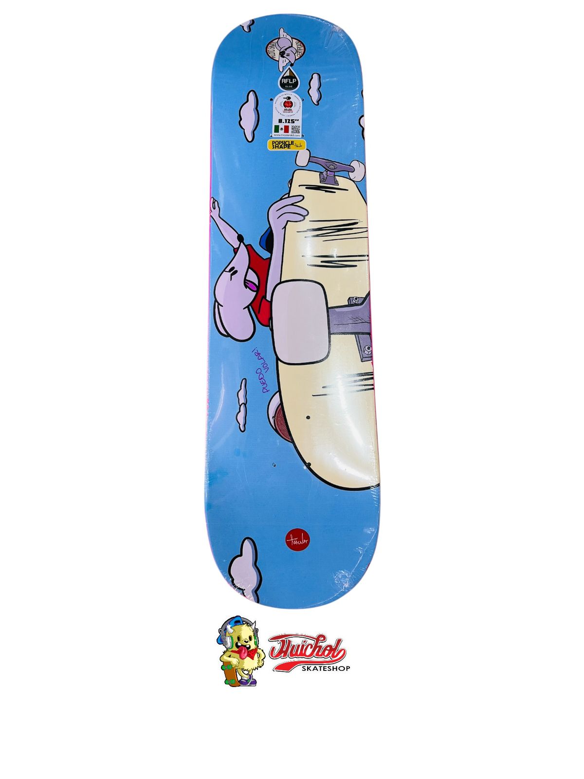 TABLA TRICOLOR RATA SKATE 8.125