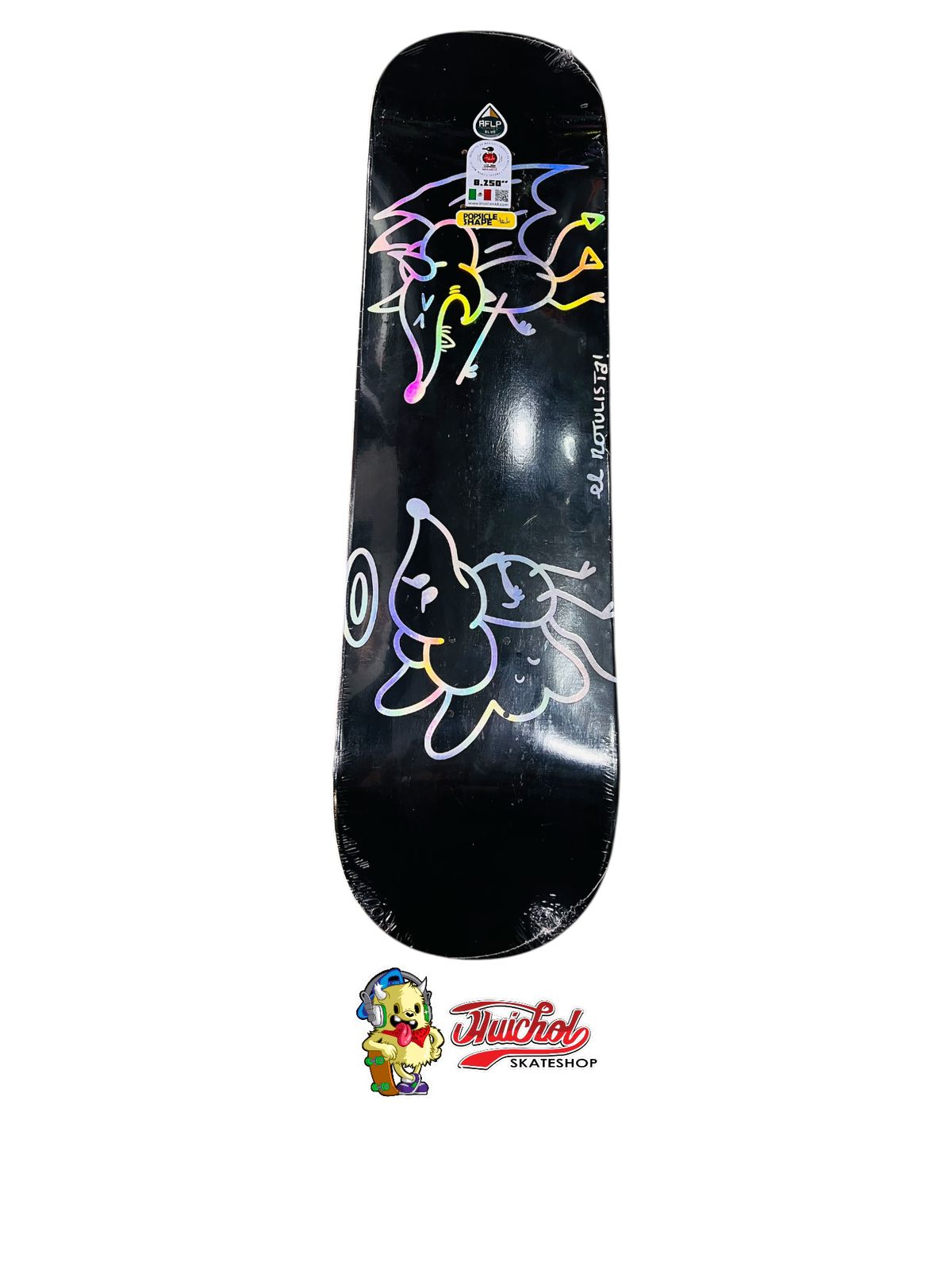 TABLA TRICOLOR RATAS NEGRAS 8.25