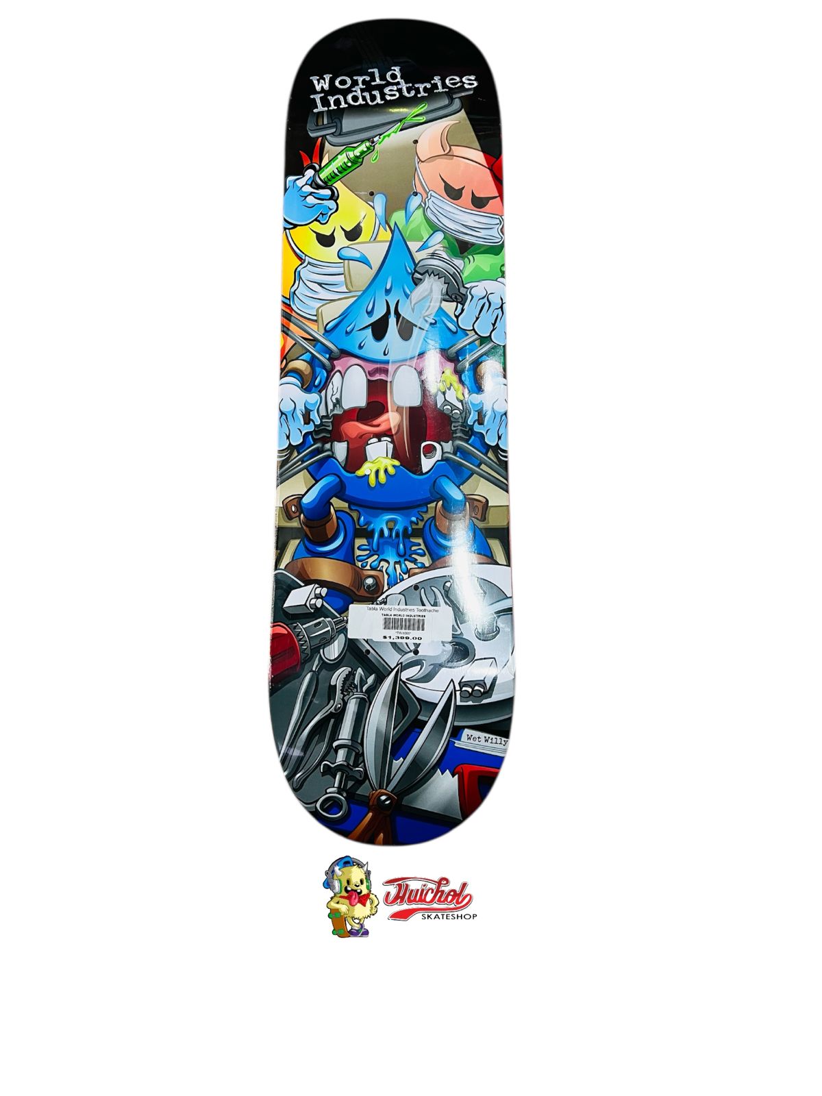 TABLA WORLD INDUSTRIES GOTA SUFRIENDO 8.25