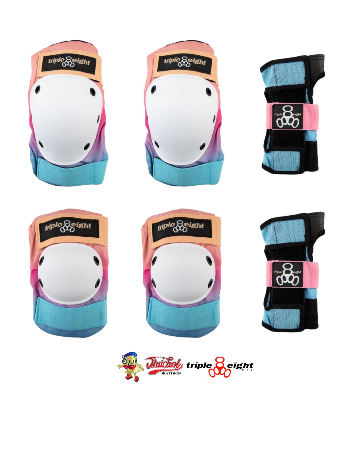 PROTECCIONES TRIPLE EIGHT SUNSET