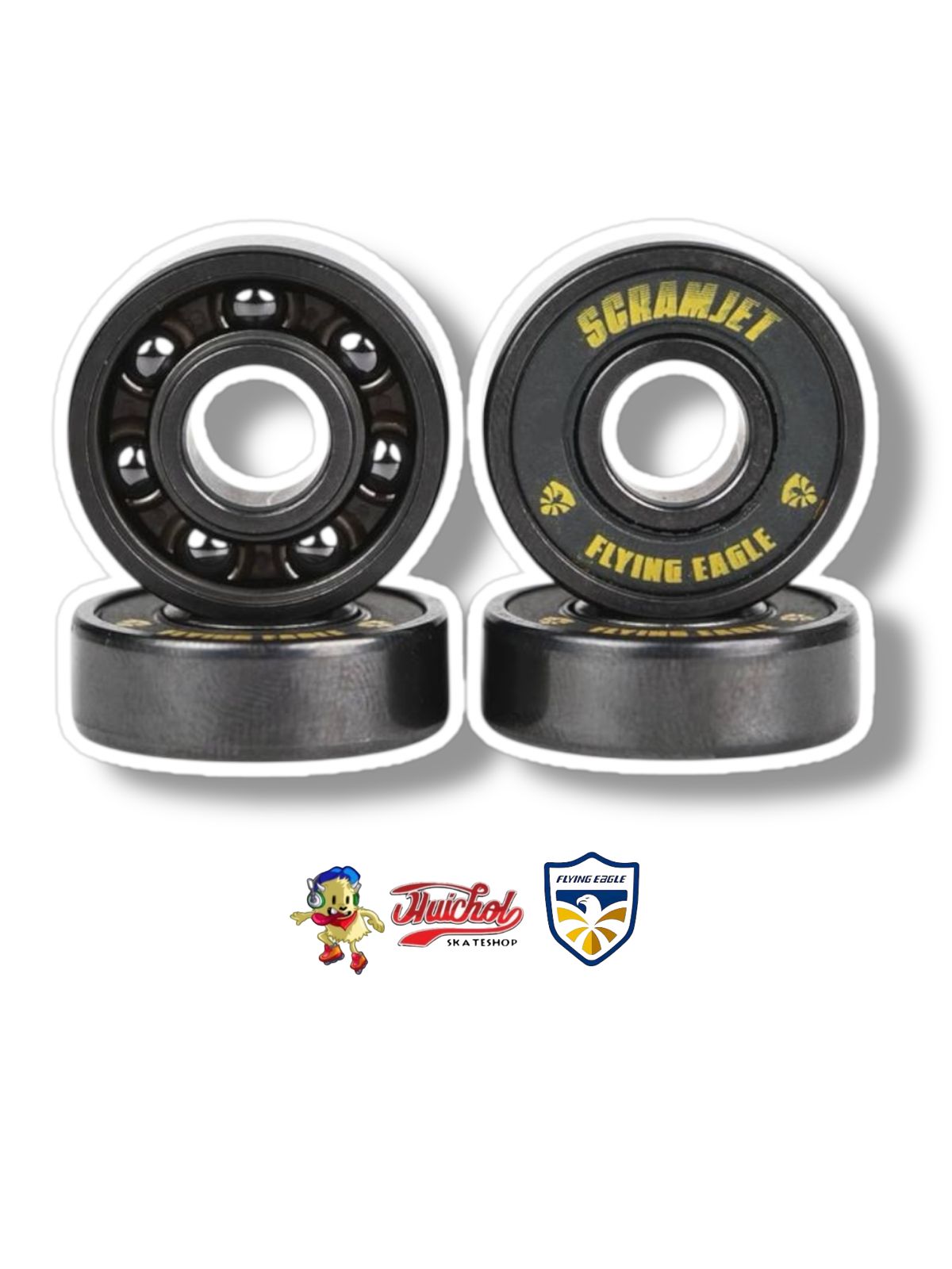 BALERO PATIN FLYING EAGLE CERÁMICO VELOCIDAD (16 pzs)
