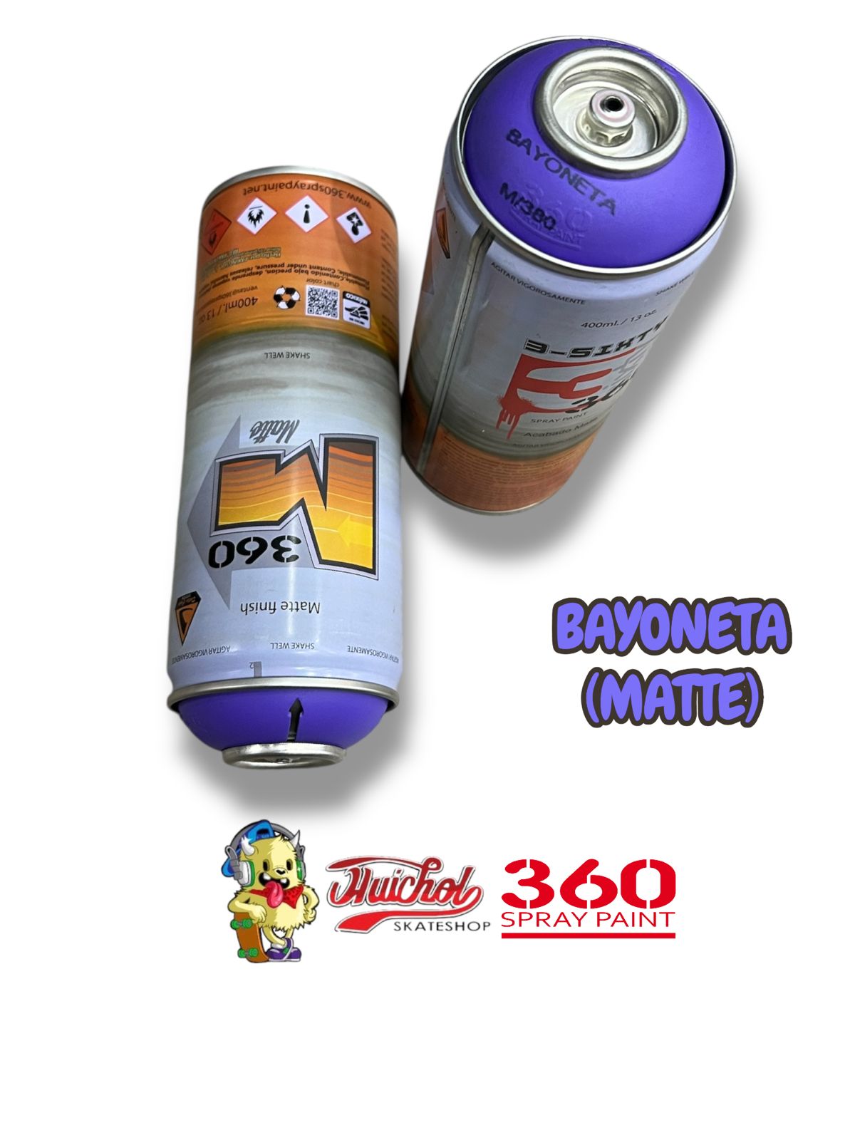 LATAS 360 SPRAY PAINT COLOR BAYONETA MATE 400ml