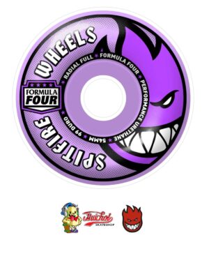 LLANTAS SPITFIRE 54 mm 99DU moradas