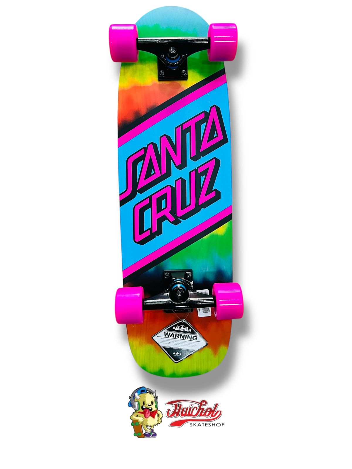 TABLA ARMADA SANTA CRUZ RAINBOW TIE DYE CRUZER