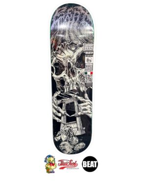TABLA BEAT BLACK SKULL 8.5