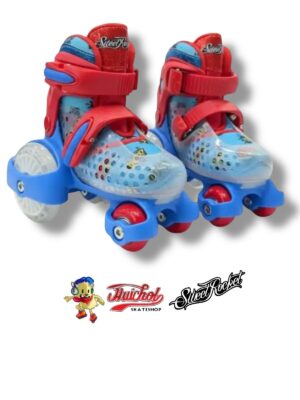 COMBO SWEET ROCKET PATIN ENTRENADOR PARA NIÑOS AZUL