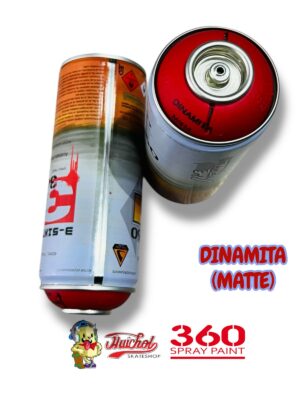 LATAS 360 SPRAY PAINT COLOR DINAMITA MATE 400ml