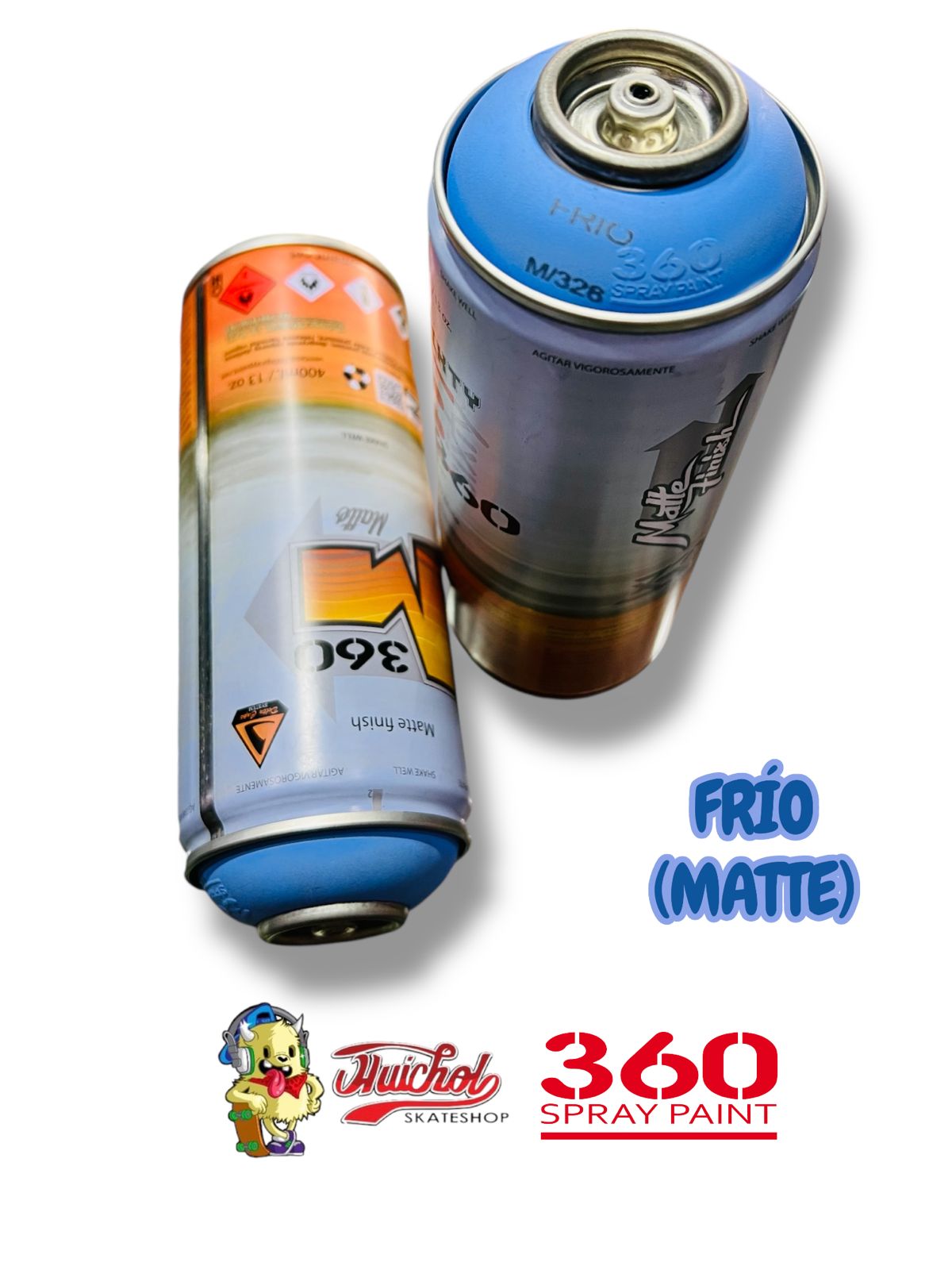 LATAS 360 SPRAY PAINT COLOR FRÍO MATE 400ml