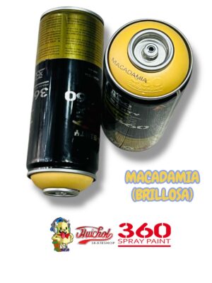 LATA 360 SPRAY PAINT COLOR MACADAMIA BRILLOSA 400ml