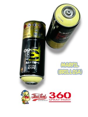 LATAS 360 SPRAY PAINT COLOR MARFIL BRILLOSA 400ml