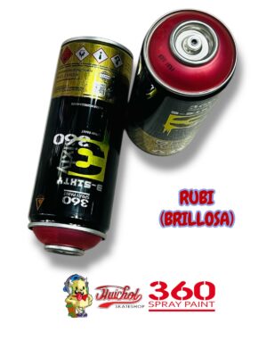 LATAS 360 SPRAY PAINT COLOR RUBI BRILLOSA 400ml