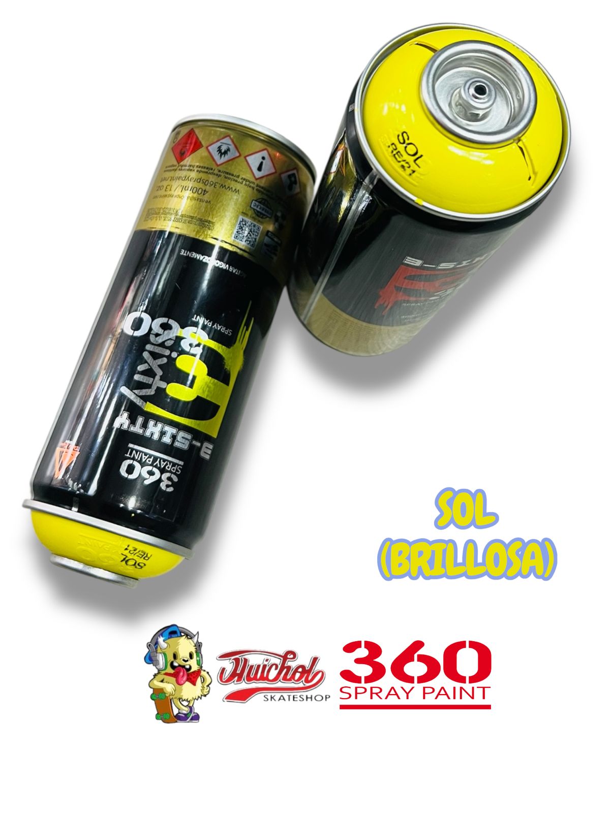 LATAS 360 SPRAY PAINT COLOR SOL BRILLOSA 400ml