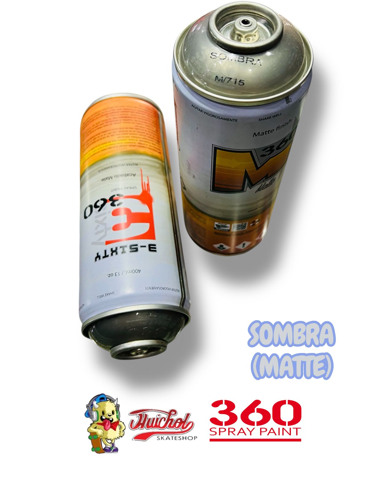 LATAS 360 SPRAY PAINT COLOR SOMBRA MATE 400ml