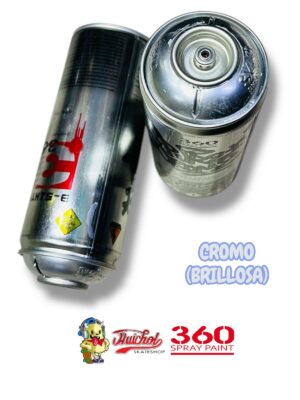LATAS 360 SPRAY PAINT CROMO BRILLOSA