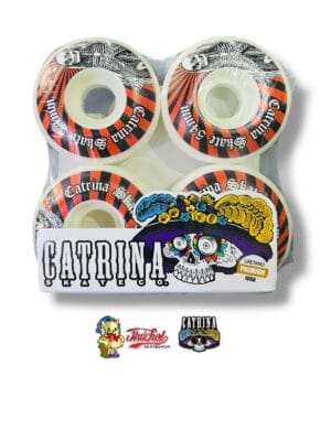 LLANTAS CATRINA DISEÑO CALACA 2 54mm (4 pzs)