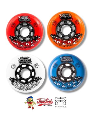 LLANTAS PARAPATINES FRSKATE STREET INVADERS 76mm 4 pzs