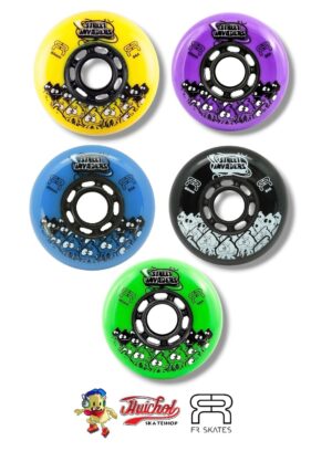 LLANTAS PARA PATINES FR SKATE STREET INVADERS 80mm (4 pzs)