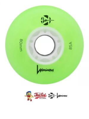 LLANTAS PATINES LUMINOUS 80mm 85A con luz led