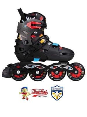 PATINES FLYING EAGLE S6S BLACLK & RED