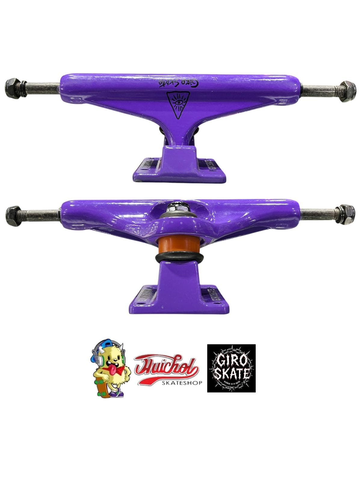 TRUCK GIRO SKATE POPPULAR PURPPLE 139mm