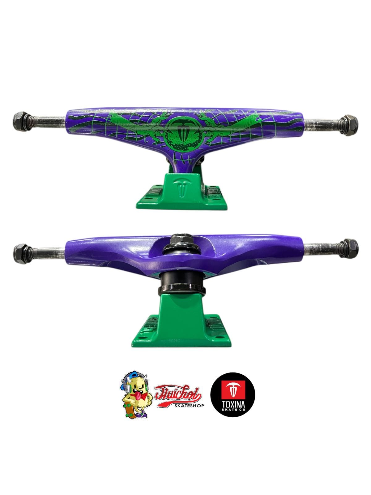 TRUCK TOXINA GREEN CLAWS 149mm
