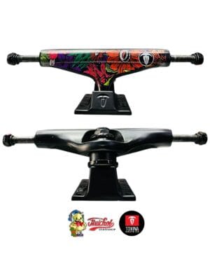 TRUCK TOXINA MULTI FLOWERS 144mm