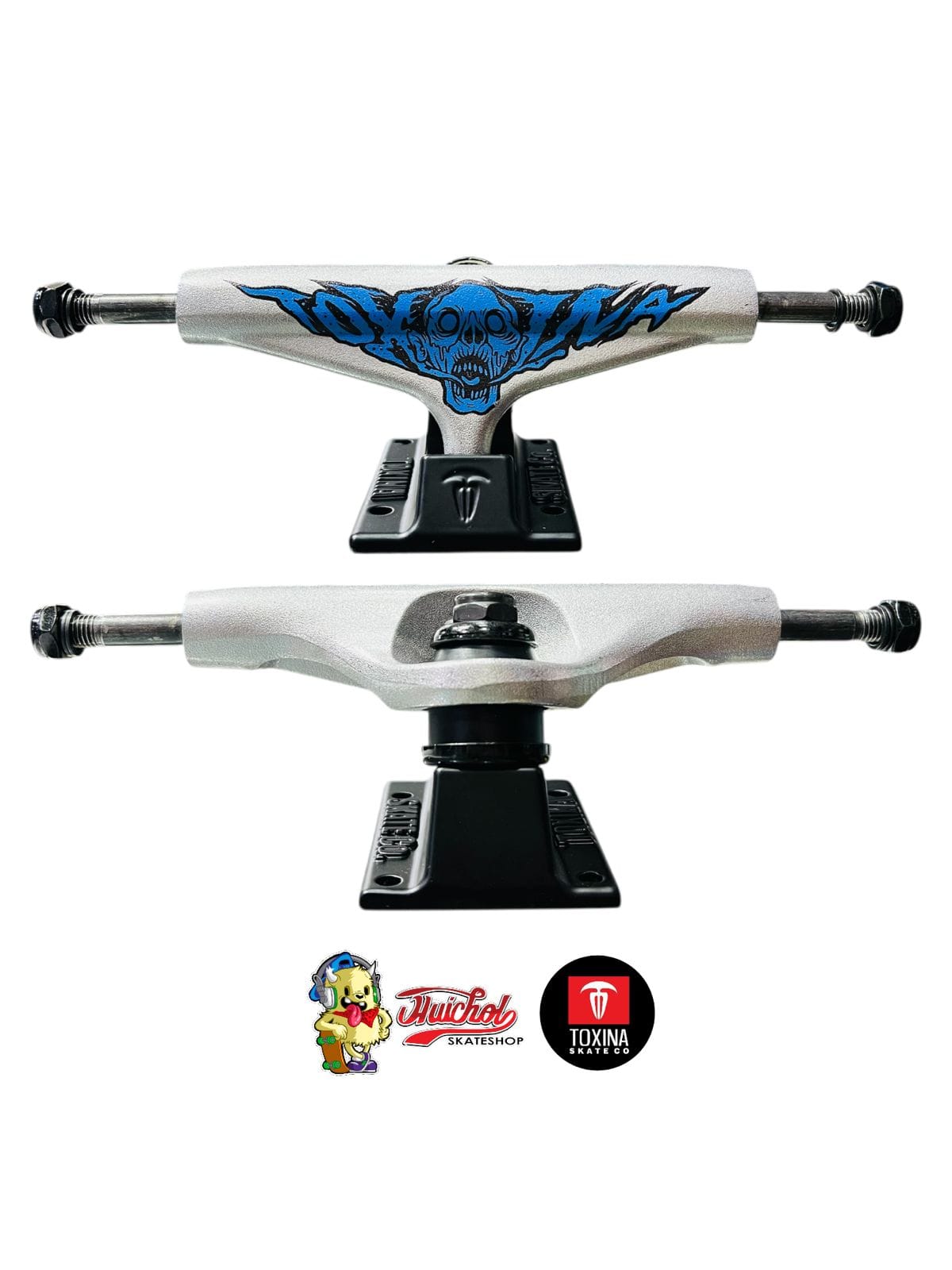 TRUCK TOXINA SKULL TOXINA BLUE 139mm