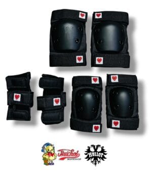 PROTECCIONES BULLET PADS NEGRAS